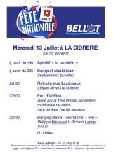 Fête nationale - 13 juillet à la Cidrerie